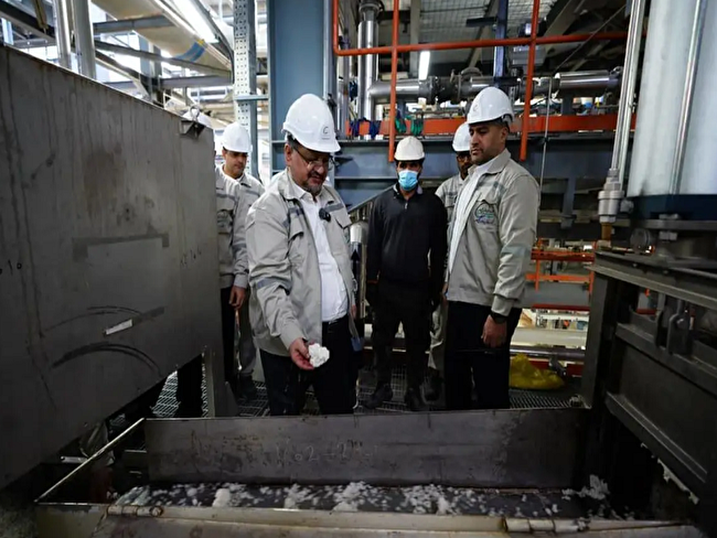 انجام تست عملیاتی ناحیه پایانی پتروشیمی صدف خلیج‌فارس با حضور مدیرعامل هلدینگ خلیج‌فارس