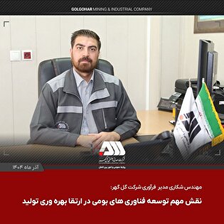 توسعه فناوری های بومی و ارتقای بهره وری تولید