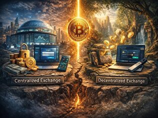 صرافی متمرکز و غیرمتمرکز دقیقاً چه تفاوتی در نحوه نگهداری دارایی دارند؟