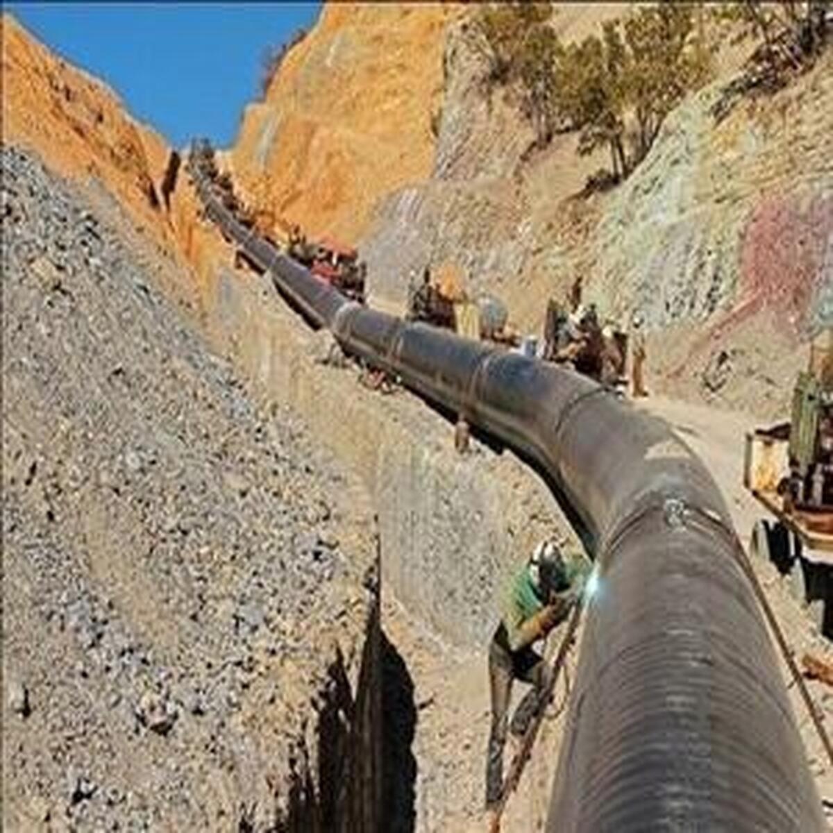 پیشرفت ۹۰ درصدی فاز اول پروژه انتقال آب دریای عمان به اصفهان