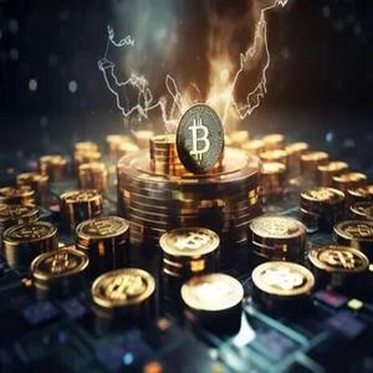 بیتکوین به پنجمین دارایی بزرگ جهان تبدیل شد