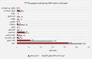 ۴۶ درصد از درآمد حق بیمه 