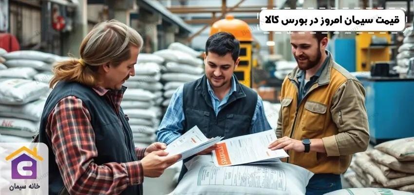 قیمت هر تن سیمان در بورس کالا امروز به چه عواملی بستگی دارد و چقدر است؟