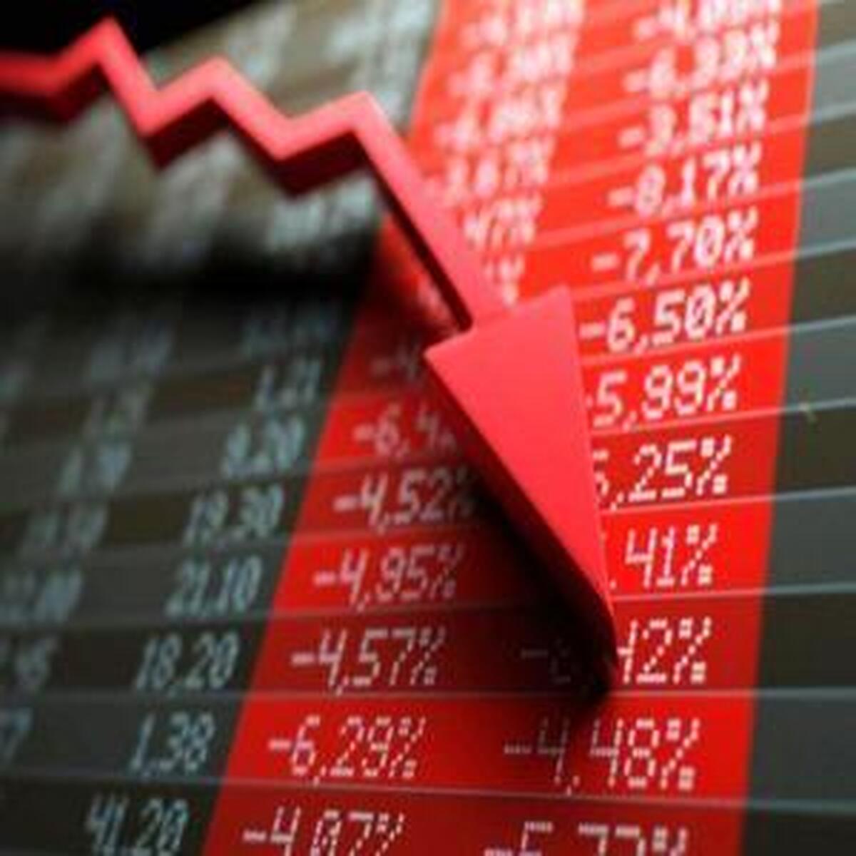سقوط شدید بورس/ بازار معاملات به رنگ قرمز درآمد