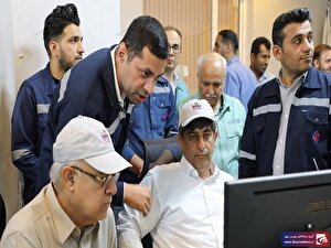 بازدید استاندار هرمزگان از شرکت صبا فولاد خلیج فارس بازدید استاندار هرمزگان از شرکت صبا فولاد خلیج فارس