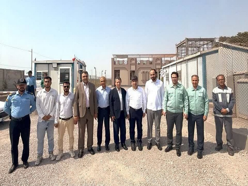 بازدید مدیرعامل گروه فولاد مبارکه از اسکله هیمکو + ویدئو