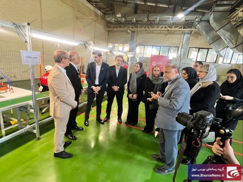 افتتاح خط تولید موتور جاروبرقی گلدیران