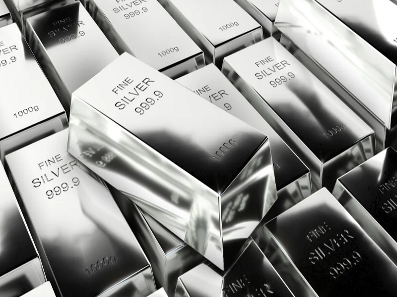 قیمت نقره تقریباً دو برابر شد