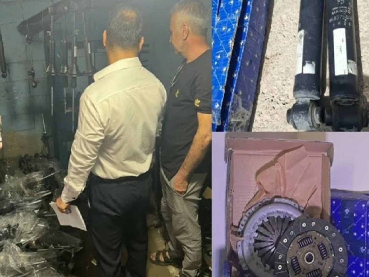 بیش از هزار قطعه تقلبی با بسته‌بندی ایساکو در اهواز کشف شد