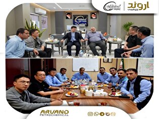 بازدید کارشناسان شرکت چینی 