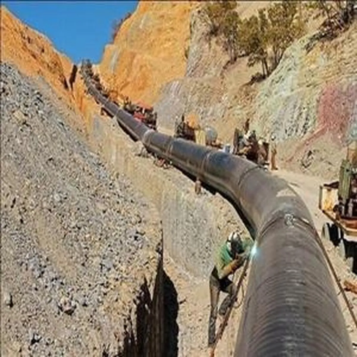 پیشرفت ۹۰ درصدی فاز اول پروژه انتقال آب دریای عمان به اصفهان
