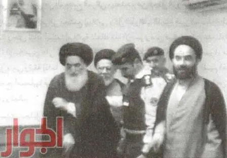 عکس منتشر نشده از آیت الله سیستانی در مرز کویت