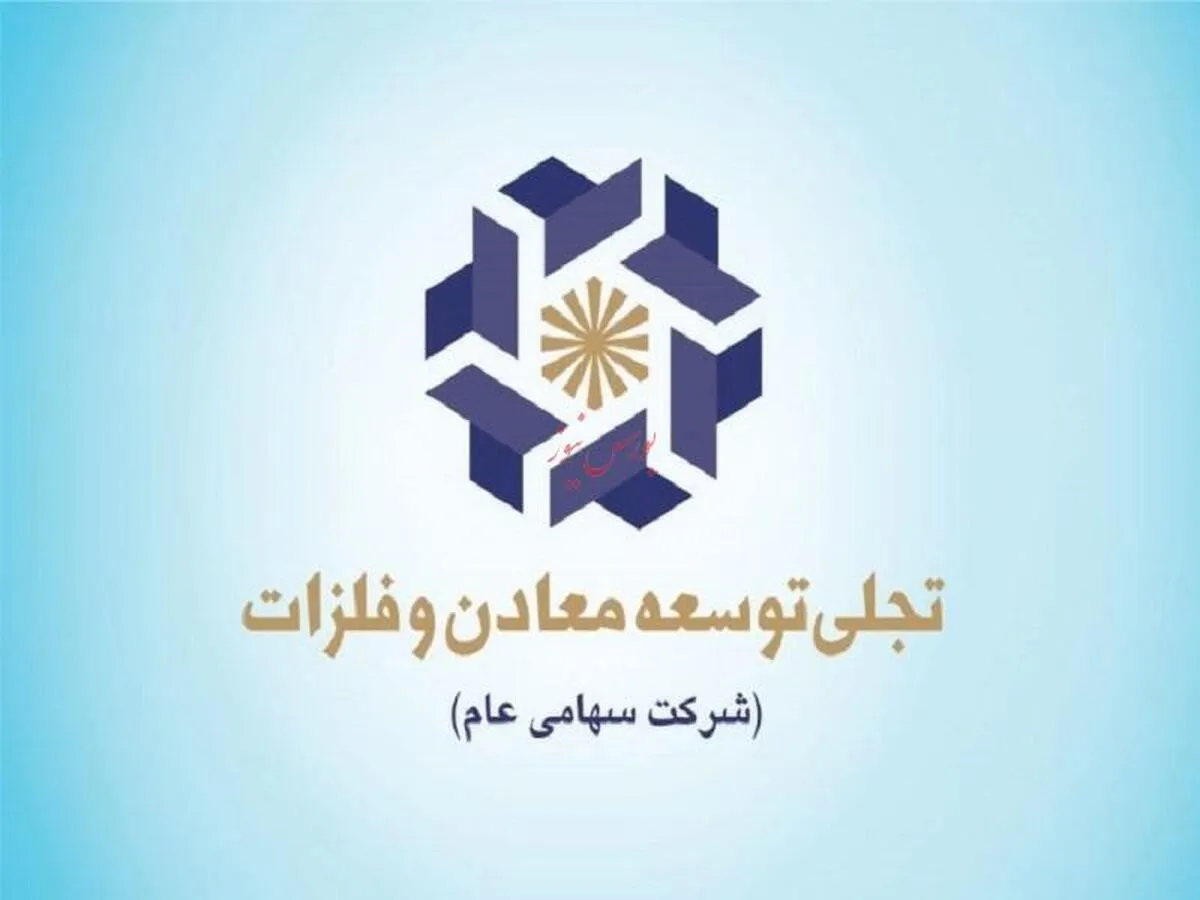افزایش ۱۰۷ درصدی سود خالص شرکت تجلی توسعه معادن و فلزات