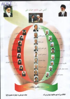 یک لیست نوظهور باتصویر هاشمی و احمدی‌نژاد