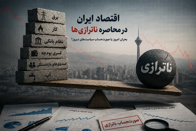 اقتصاد ایران در محاصره ناتراز
ی‌ها