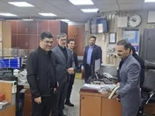 بازدید مدیرعامل بانک تجارت از واحد ارزی اسکان ، خزانه داری ارزی