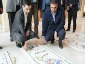 ادای احترام مدیرعامل چادرملو به مقام والای شهدای اردکان و حضرت آیت‌الله خاتمی