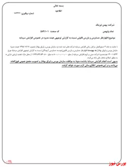گزارش توجیهی افزایش سرمایه 