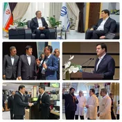 دیدار مدیرعامل بانک ملت با استاندار خراسان جنوبی و بازدید از چند شرکت تولیدی و شعب بانک در استان