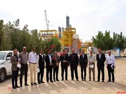 بازدید مدیر عامل و رئیس هیئت مدیره گروه مالی سپهر صادرات از مجموعه شرکت های انرژی سپهر