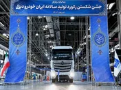 ایران خودرو دیزل از رکورد تولید سالانه عبور کرد