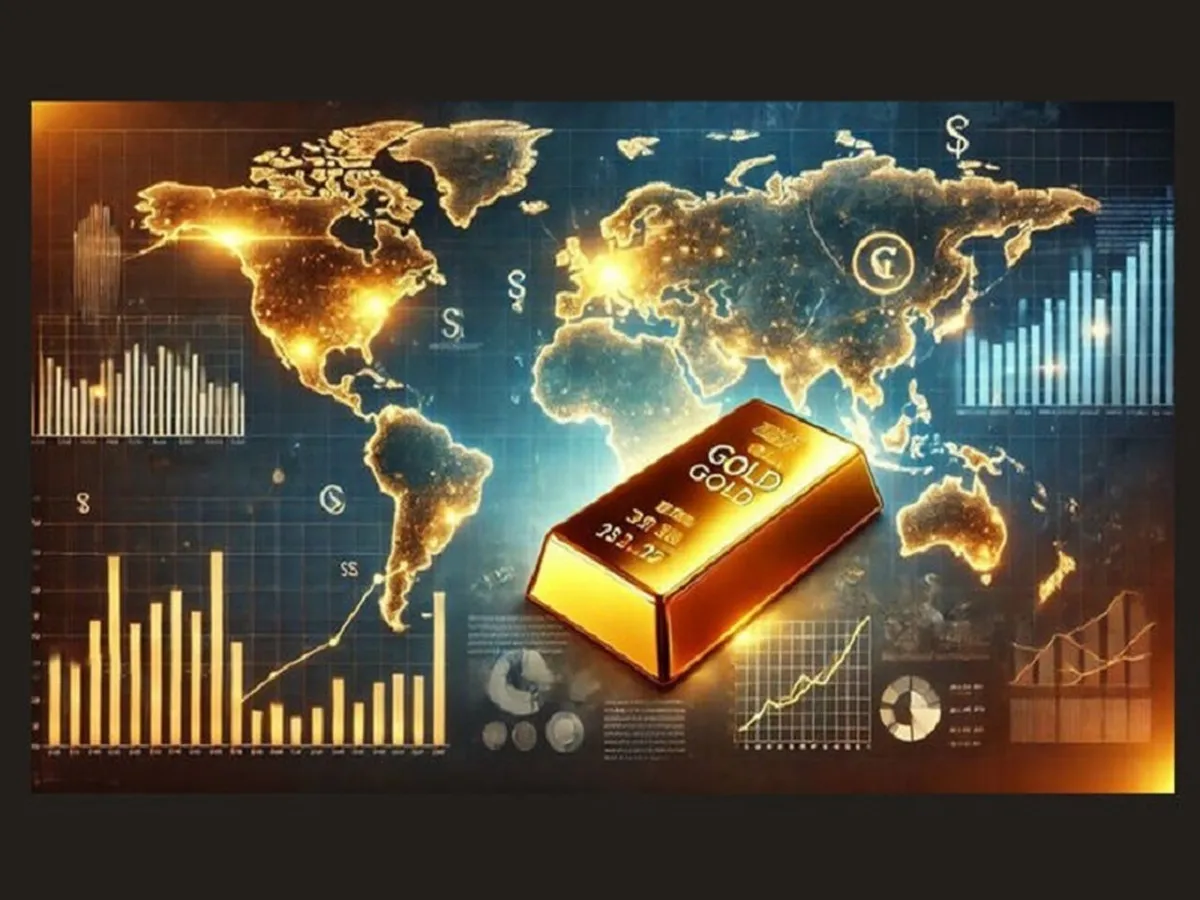 کاهش قیمت ۳ درصدی هر اونس طلا