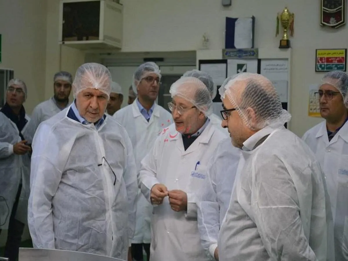 مدیرعامل شستا با همراهی سرپرست گروه دارویی تامین از داروسازی شهید قاضی بازدید کردند