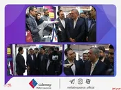 بازدید وزیر کار از غرفه بیمه ملت در نمایشگاه توانمندی‌های صادراتی جمهوری اسلامی ایران