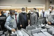 مدیر عامل ایران‌خودرو از قطعه‌سازان ساوه و پروژه‌های ساخت داخل آنان بازدید کرد