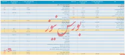 انتشار صورت مالی میاندوره ای 