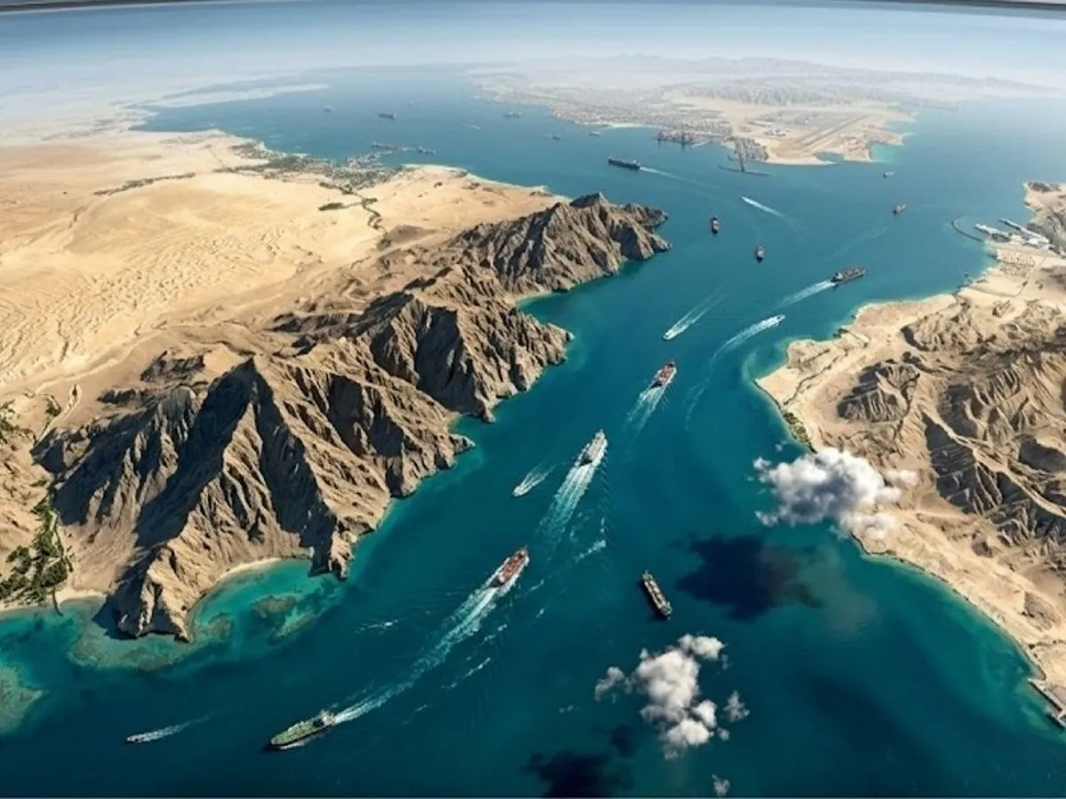 کاهش ۹۴ درصدی تردد کشتی‌ها در تنگه هرمز