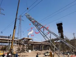پیشرفت ۸۹ درصدی پروژه احداث پست برق ۶۳ کیلو ولت ذوب آهن اصفهان