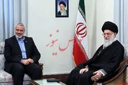 پیام «اسماعیل هنیه» برای رهبر انقلاب/ رئیس دفتر سیاسی جنبش مقاومت اسلامی فلسطین حماس چهل و دومین سالروز پیروزی انقلاب اسلامی ایران را به رهبر معظم انقلاب تبریک و تهنیت گفت.