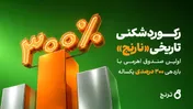 رکوردشکنی تاریخی 