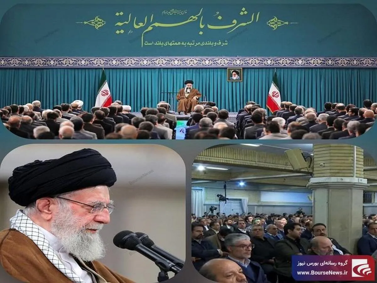 حضور مدیرعامل پتروشیمی شازند در دیدار فعالان اقتصادی با رهبر انقلاب
