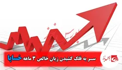سر به فلک کشیدن زیان خالص ۳ ماهه 