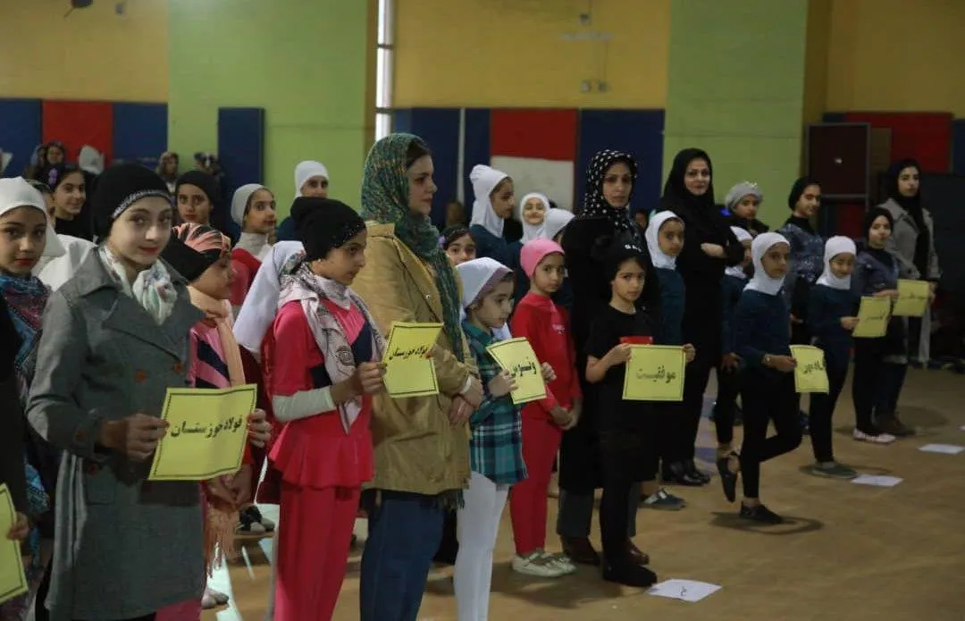 کسب مقام نایب قهرمانی بانوان ژیمناستیک کار فولاد خوزستان