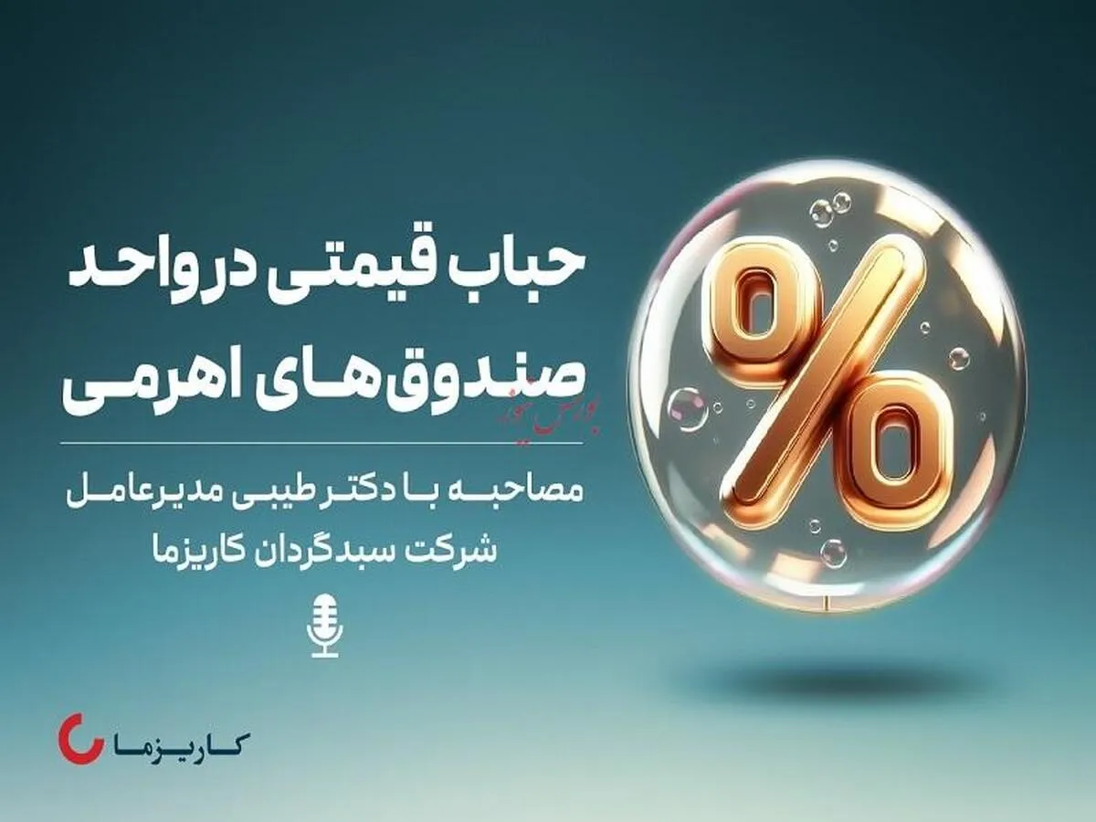الزام صندوق‌های سرمایه‌گذاری اهرمی برای به صفر رساندن حباب قیمتی واحد‌های سرمایه‌گذاری تا پایان سال جاری