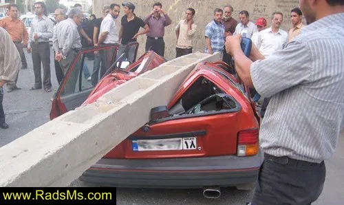 حادثه وحشتناک (عکس )