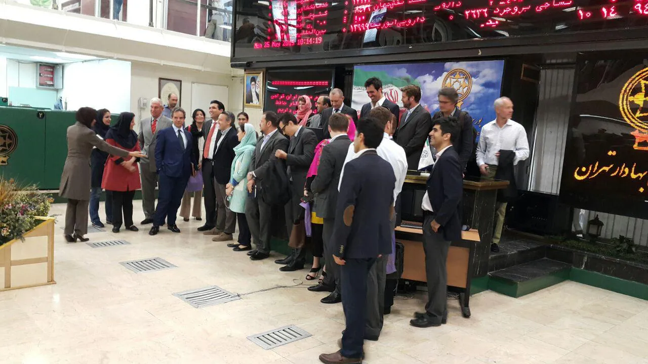 بازدید سرمایه گذاران خارجی از تالار حافظ
