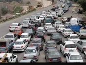 ترافیک سنگین در جاده‌های شمالی کشور