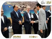 تندیس بلورین دوازدهمین دوره جایزه تعالی صنعت پتروشیمی به پتروشیمی اروند رسید