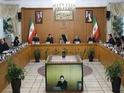 نخستین جلسه هیئت دولت به ریاست مخبر برگزار شد