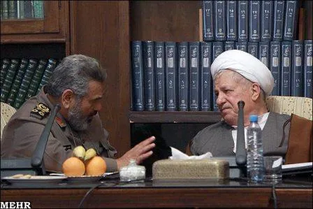 گفتگوی‌جدی فیروزآبادی با هاشمی(عکس)