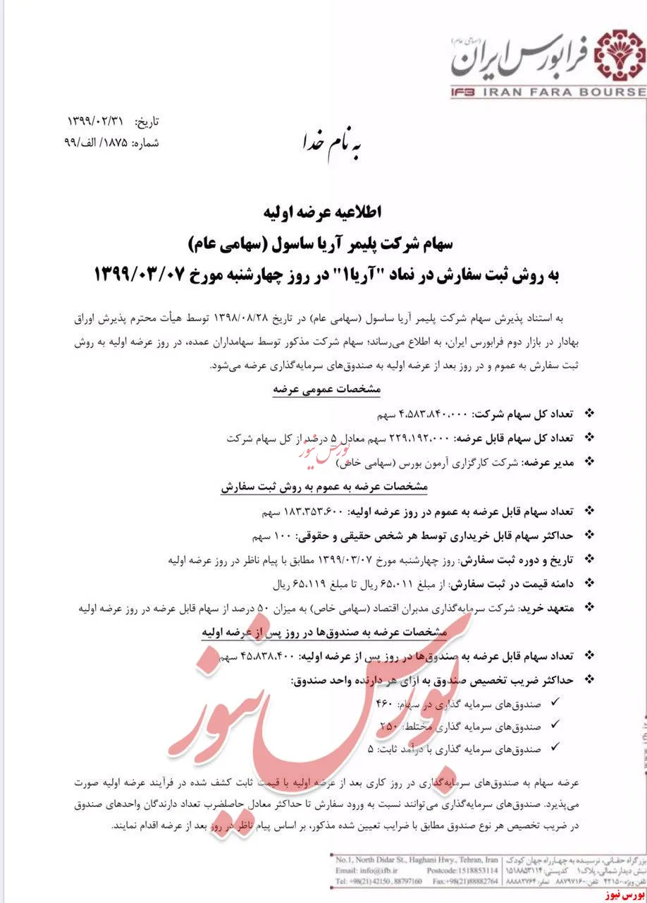 فرابورس شب‌نامه 
