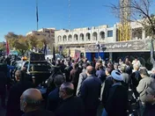 پتروشیمی شیراز با برپایی موكب در مراسم تشییع پیكر مطهر شهدای گمنام یاد و خاطره شهدا را زنده نگه داشت