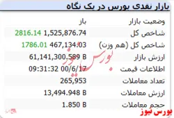 با گذشت حدود ۳۰ دقیقه از آغاز معاملات شاخص رشد ۲ هزار واحدی دارد