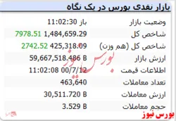 شاخص رشد ۷ هزار واحدی دارد
