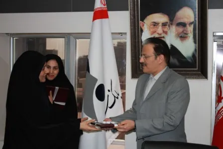 از بانوان محجبه در بانك سرمايه تقدير به عمل آمد