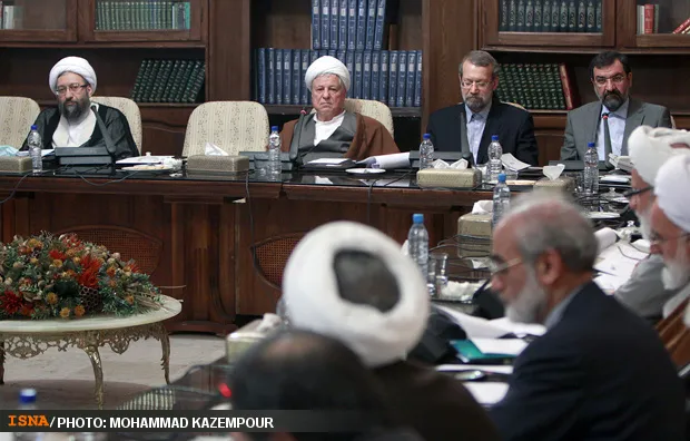 عكس/جاي خالي احمدي نژاد در نشست مجمع تشخيص